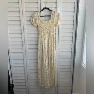 Storia Elsie Floral Smocked Tiered Maxi Dress